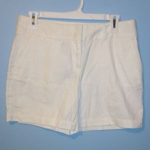 Size 2 LOFT white shorts NWT